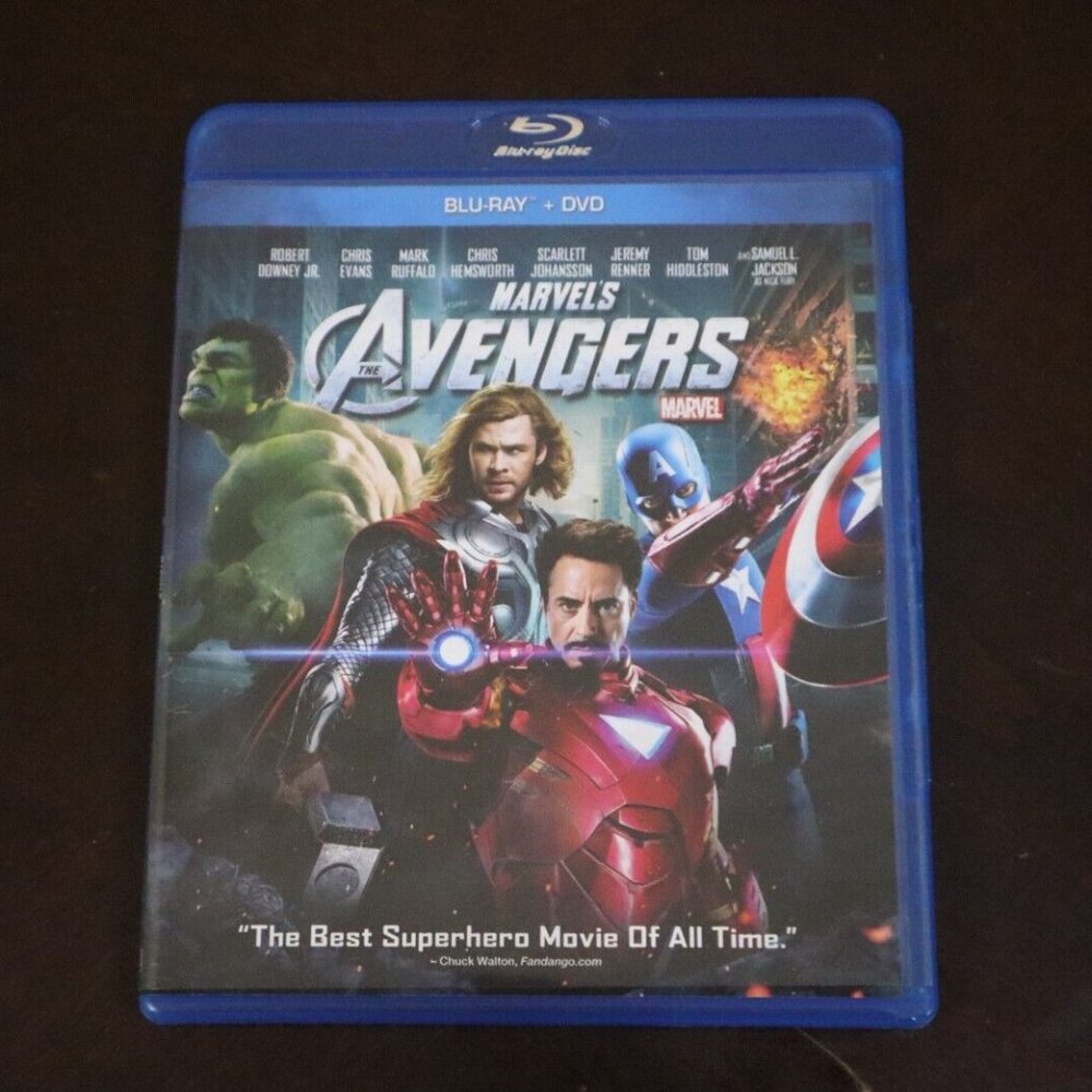 The Avengers: (2012) Joss Whedon Action/Adventure Blu-ray/DVD - Marvel Studios